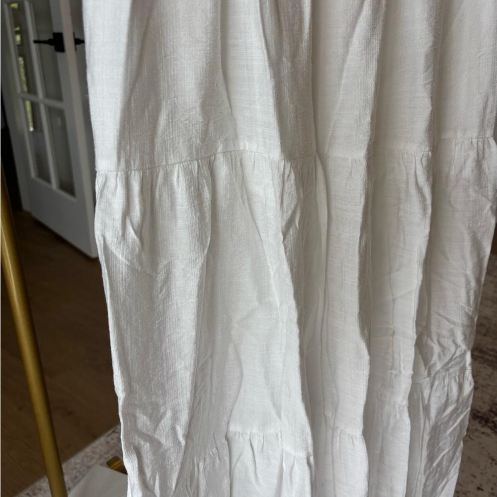 White Ruffle Skirt - Picture 3 of 4